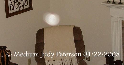 orb above chair
